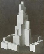 Theo van Doesburg Design monument Leeuwarden oil painting reproduction
